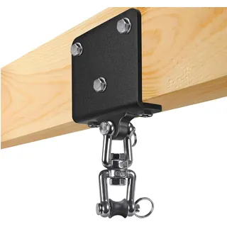 Kipika Robuster Boxsack-Aufhänger – 360° drehbare I-Beam-Halterung, Deckenmontage, Dicke Hardware für Boxen, Aerial Yoga und Home Gym