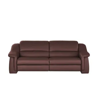 himolla Ledersofa  1501 ¦ rot ¦ Maße (cm): B: 232 H: 84 T: 106.0