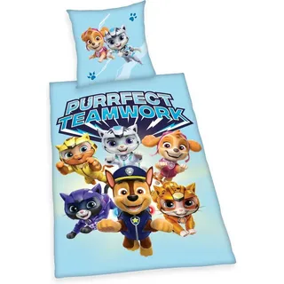 Herding Paw Patrol Mehrfarbig 135 x 200 cm + 80 x 80 cm