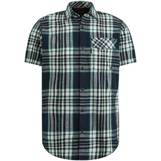 PME LEGEND Kurzarmhemd blau M