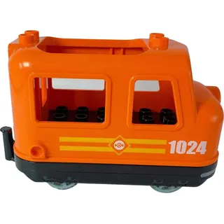 LEGO® DUPLO® Eisenbahn Lokomotive Orange - 18075 NEU! Menge 1x - Orange