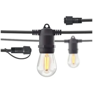 Hombli LED-Lichterkette smarte outdoor Lichterkette schwarz