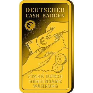 2er-Goldbarren-Set Cash-Barren + Solidaritätsbarren