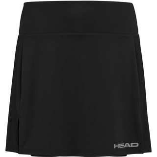 Head Tennisrock mit Innenhose Club Basic 2023 (elastischer Bund) schwarz Damen