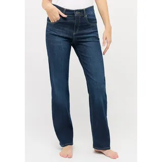 Angels Jeans Lara mit weitem Bein in dunklem Indigo Used-D44 / L28