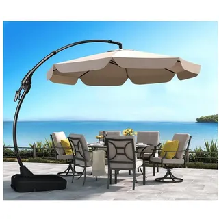 luxuskollektion Sonnenschirm Ø 300 cm Beige