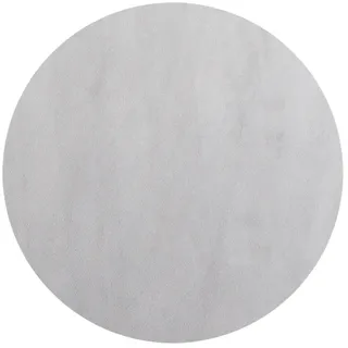 KADIMA DESIGN LECH Kurzflorteppich 160 x 160 cm Silber