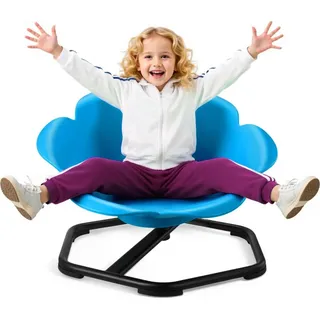 Vevor Kinderdrehstuhl Kunststoff Blau