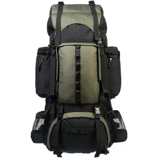 Amazon Basics Wanderrucksack 75 L Grün