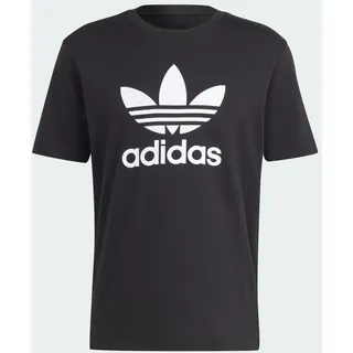 adidas Adicolor Trefoil Kurzarm-T-Shirt Black M