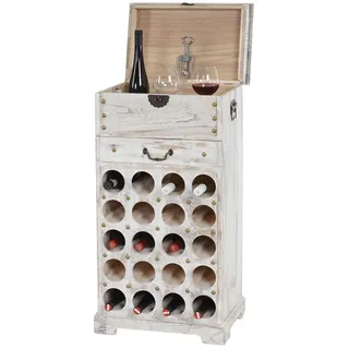 MCW Weinregal Torre T323 94 x 48 x 31 cm Weiß