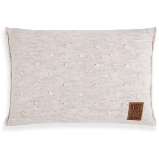 Knit Factory Dekokissen Knit Factory Noa Kissen Beige - 60x40