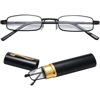 SEMINISMAR Lesebrille,Lesebrille Herren,Lesebrille Damen,Verstellbare Lesebrille,Lesebrille Herren,Lesebrille Damen,Lesebrille Lesehilfe Unisex LesegeräT Mit Brillenetui,Ultrakleine Lesebrille (3,0) - 3,0