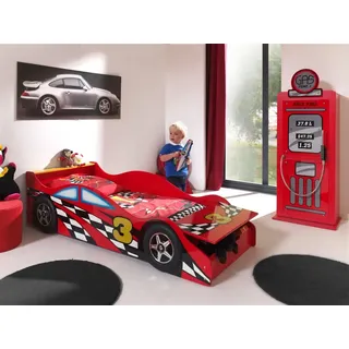 Vipack Autobett Race Car 70 x 140 cm rot