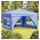 Blau 3 x 3 m