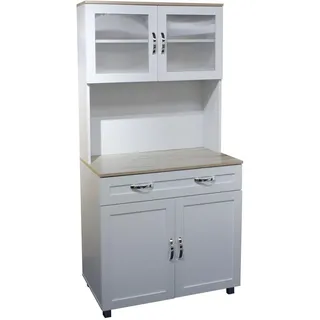 Hti-Living Küchenbuffet Blanca Weiß
