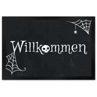 Fußmatte Willkommen Halloween Fußmatte XL in 40x60 cm mit grusligen Motiven, speecheese 40 cm x 60 cm