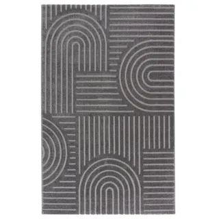 tesso living LOUIS Designer-Teppich 120 x 160 cm Grau