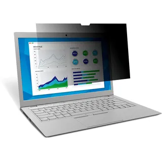 3M Blickschutzfilter - Blickschutzfilter für Notebook 33.8 cm 13,3" - Schwarz