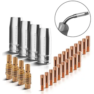 STAHLWERK Verschleißteile-Set 28-tlg.f.AK15/MB15 AK14/MB14 STAHLWERK