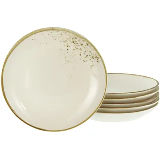 CreaTable Dessertteller Nature Collection 6 St beige