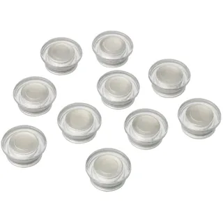 NOBO Magnete Ø 32 mm transparent 10 Stück