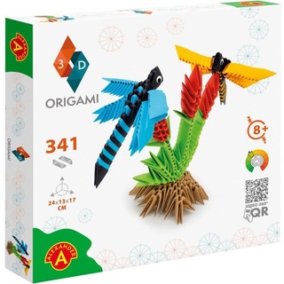 Selecta Spielzeug ORIGAMI 3D - Libellen, 341-tlg. (341 Teile)
