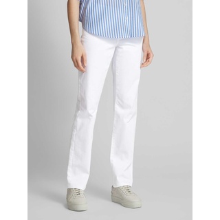 Regular Fit Jeans im 5-Pocket-Design Modell 'Dolly', Weiss, 48/30