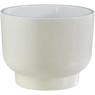 Butlers Blumentopf, Weiß, Keramik, 21 cm, Dekoration, Blumen & Zubehör, Übertöpfe