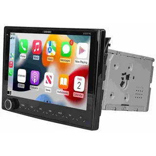 Zenec Z-E3776 9 Zoll Naviceiver mit Touchscreen, Wireless Android Auto/Apple CarPlay, DAB+, USB