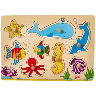GoKi Steckpuzzle Unterwasserwelt