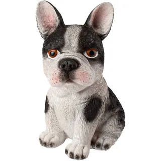alles-meine.de GmbH große Spardose - Motivwahl - Hund - Bulldogge - 16 cm - mit Verschluss - stabile Sparbüchse - aus Kunstharz/Polystone - Sparschwein - für Kinder & Erwachsen..
