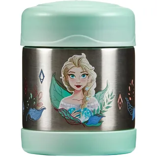 Thermos kids FUNTAINER Thermobehälter für Essen 300ml, Disney Frozen II Anna Elsa - Edelstahl, absolut dicht, hält Speisen 5h heiß & 7h kalt, BPA-frei, ideal für Schule und Kita