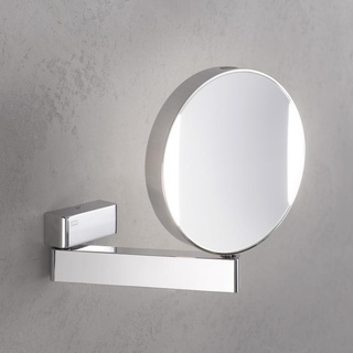 Emco Universal Kosmetikspiegel, mit Beleuchtung, Vergrößerung 3-fach, 7-fach, 109506017,