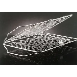 NAPOLEON Edelstahl-Grillkorb flexibel BBQ 40,1 cm x 26,2 cm x 8,6 cm neu ovp