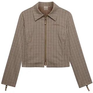 BENCH Jacke Bench X Superdry & Co beige / creme / dunkelbraun S