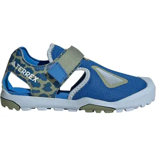 adidas Terrex Captain Toey 2.0 Sandals Kids Kids Boys AND Girls rayblu/tengrn/crsk (A97L) 2.5