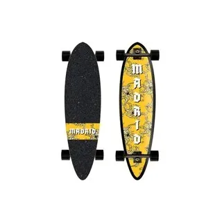 Madrid Blunt 36 25 Top Mount Longboard Baroque - schwarz