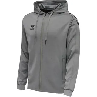 hummel Core XK Poly Kapuzenjacke Herren grau M
