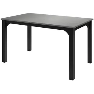 Mirjan24 Focus 140 x 76 x 80 cm grau/schwarz