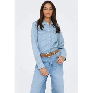 Only Jeansbluse ONLCHARLIZE Blau S