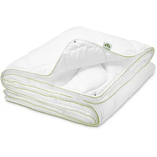 Irisette® greenline 4-Jahreszeiten-Steppbett - weiß