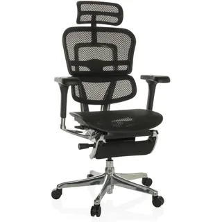 HJH Office ERGOHUMAN PLUS LEGPRO GEN2 Netz Schwarz