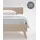 Single-Jersey 140 x 200 - 160 x 200 cm silber