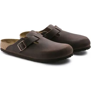 Birkenstock Boston Nubukleder geölt habana 40
