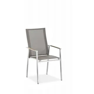 Niehoff Scalea Stapelstuhl 57 x 64 x 100 cm silbergrau
