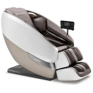 Naipo Massagesessel Tai Chi 75 x 110 x 90 cm Grau mit Liegeposition und Massagefunktion