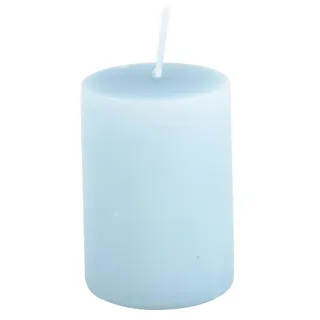 IB Laursen Stumpenkerze, Höhe 6,00 cm, Ø 4,00 cm, hellblau