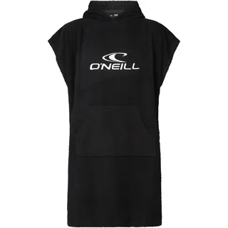 Badeponcho O'NEILL, Herren, schwarz (schwarz out), Obermaterial: 100% Baumwolle, Hausmäntel