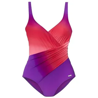 LASCANA Badeanzug Damen Lila/Pink 40 Cup F